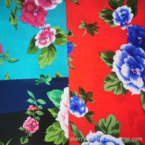 Hot Sell Fine Quality 100% Polyester Printed Bubble Koshibo Crepe Fabric